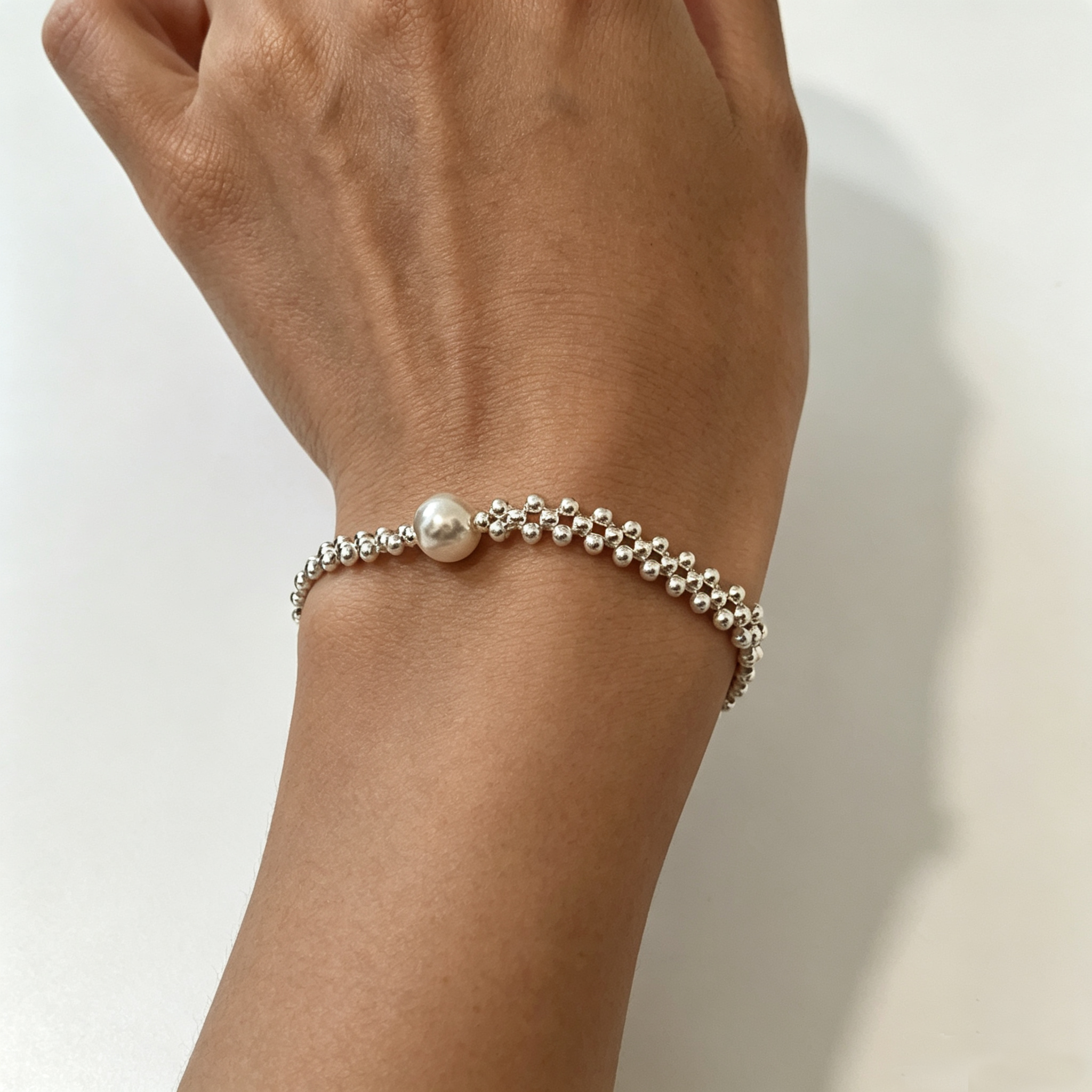Pearl Loom Bracelet