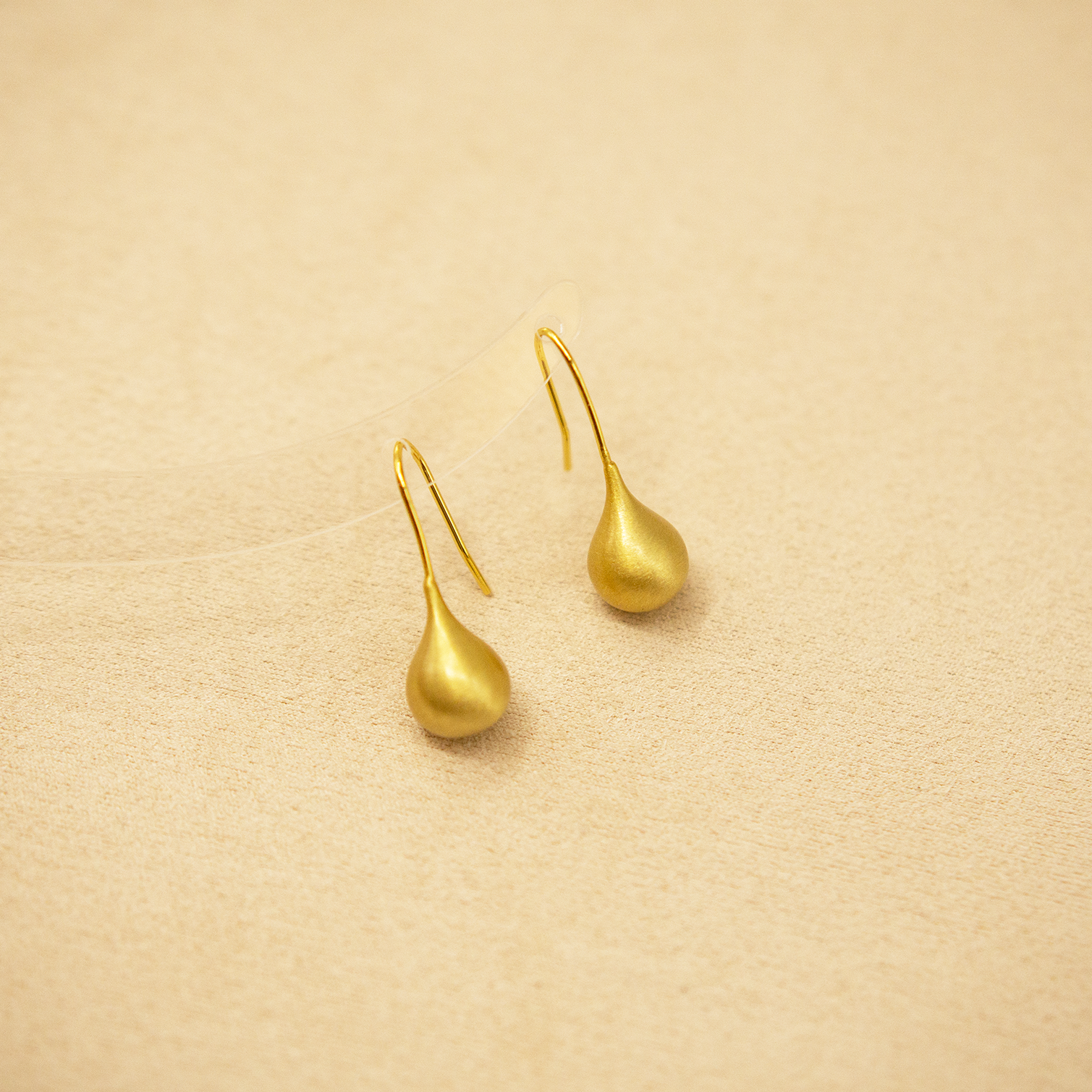 Fluid Drop Earrings