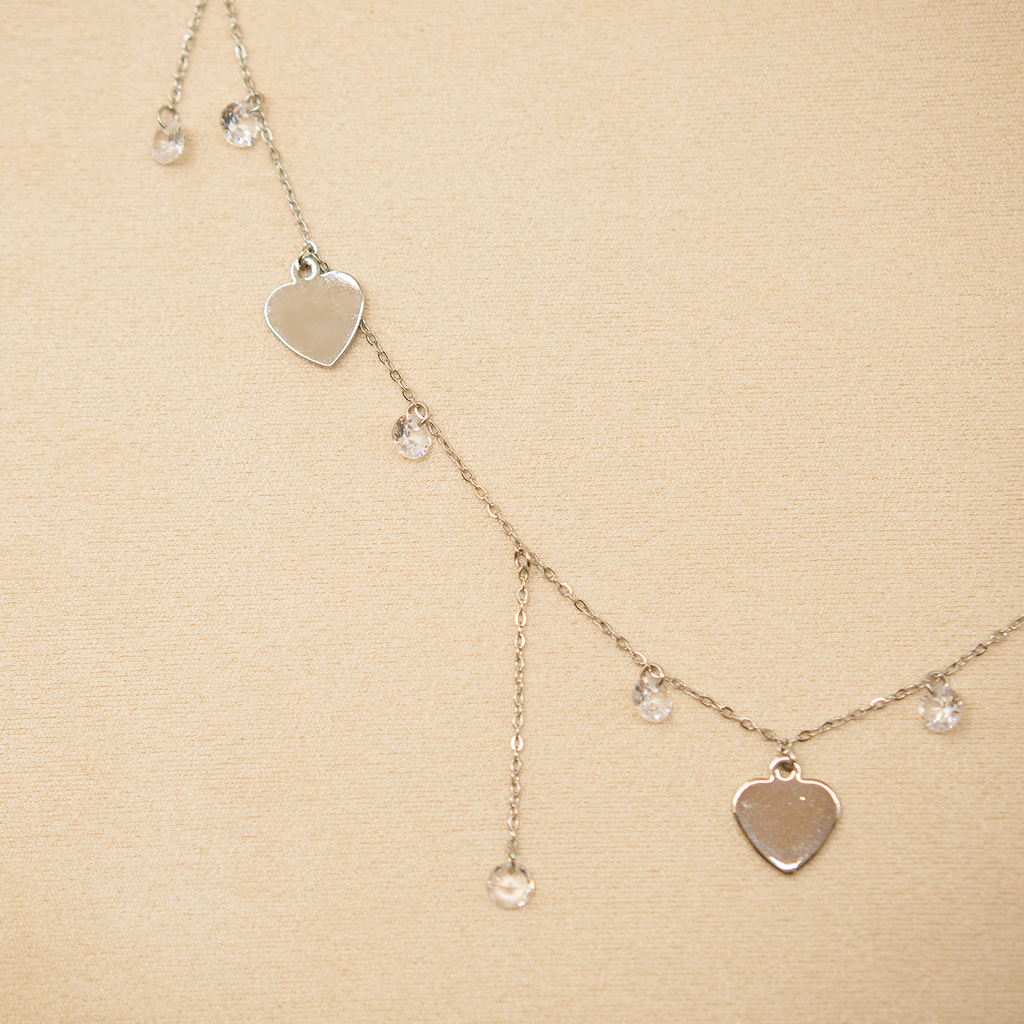 Heart Cascade Necklace
