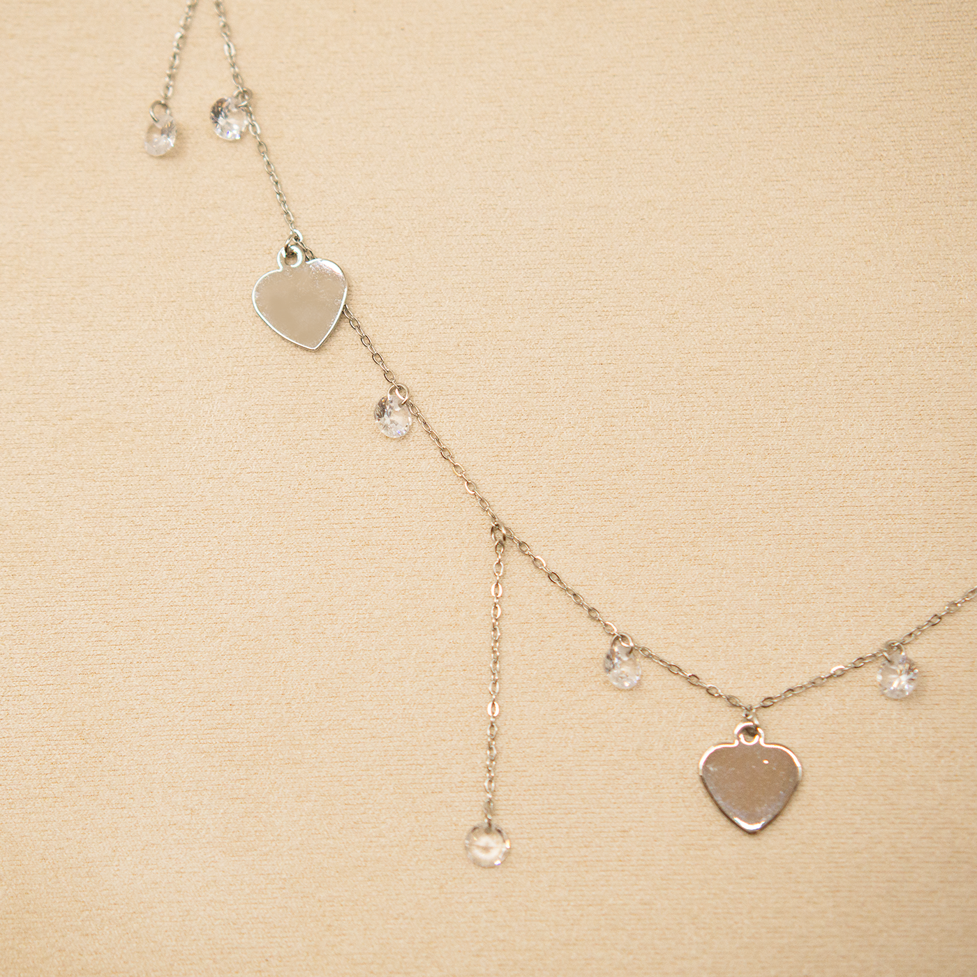 Heart Cascade Necklace