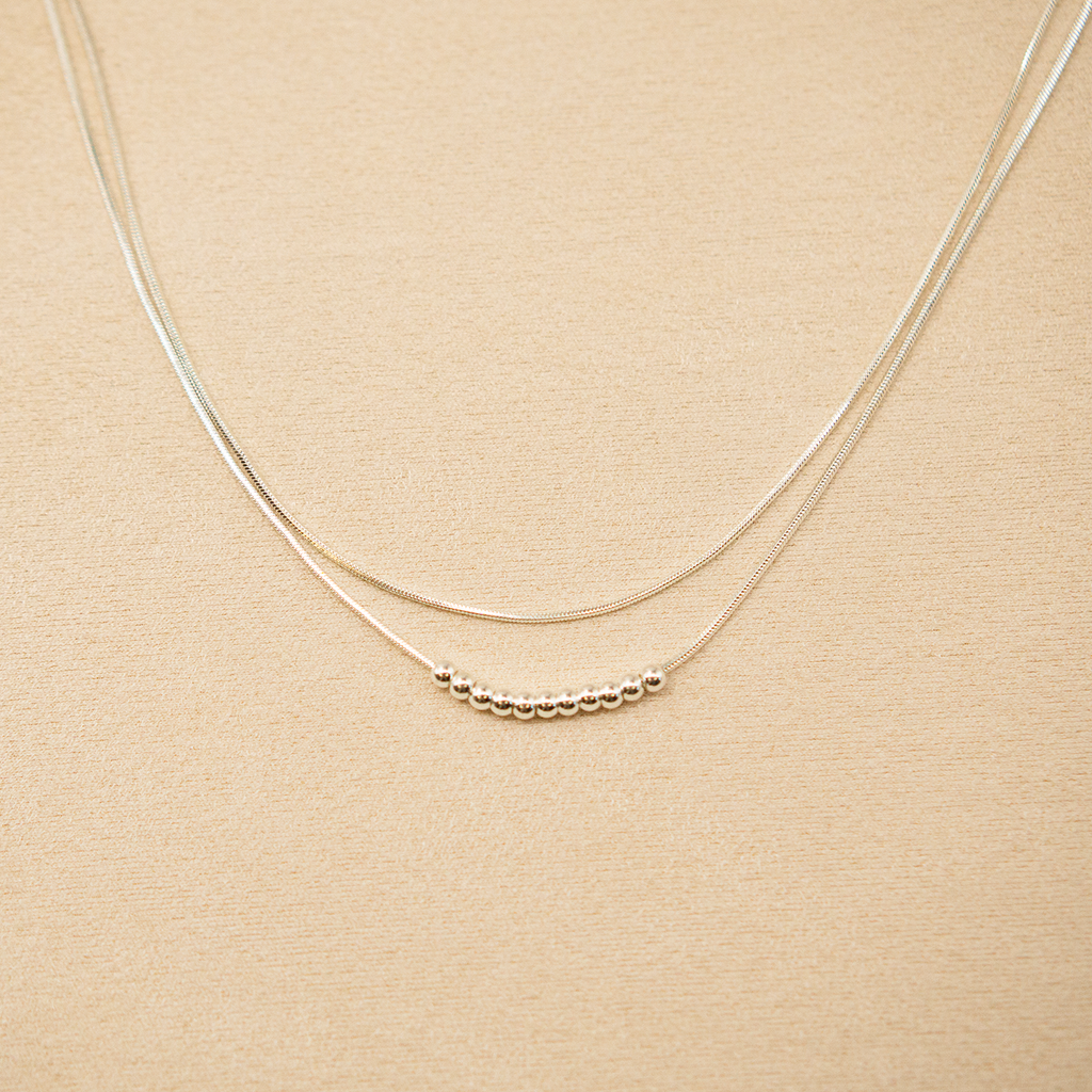 Orbit Layered Necklace