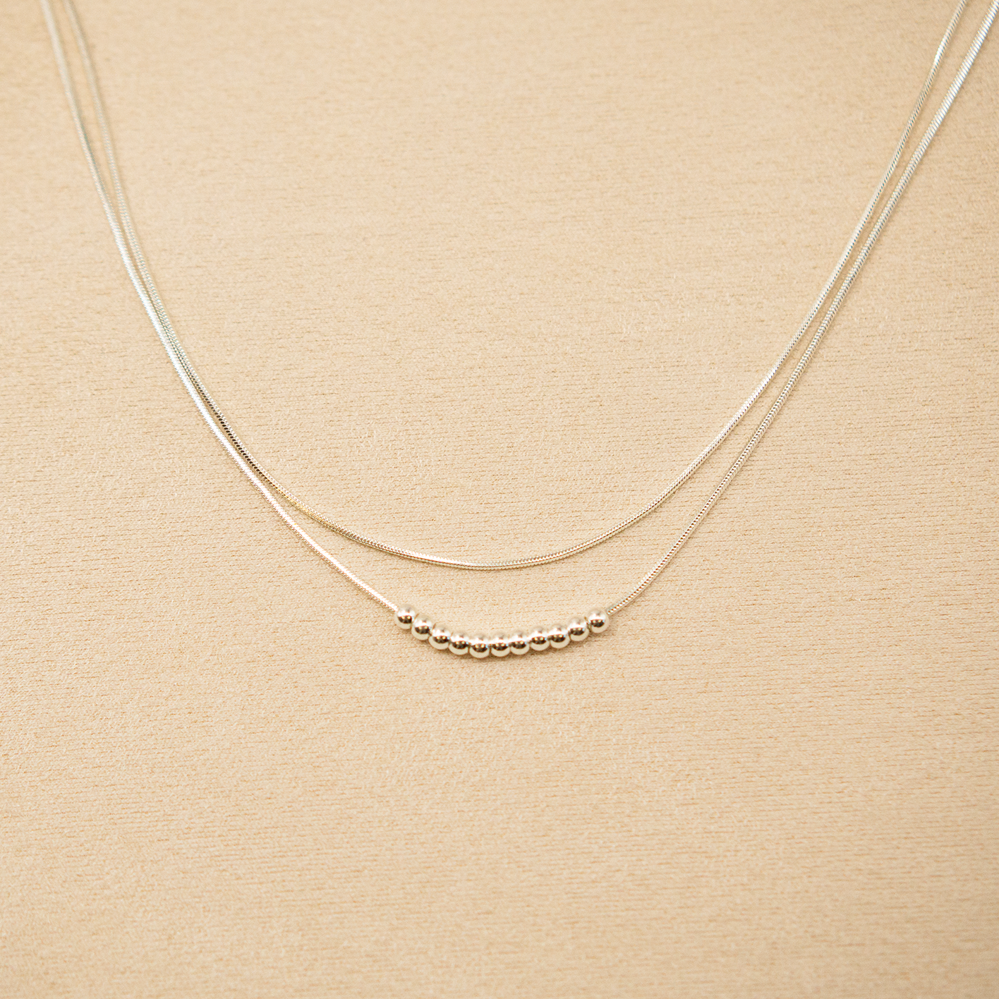 Orbit Layered Necklace