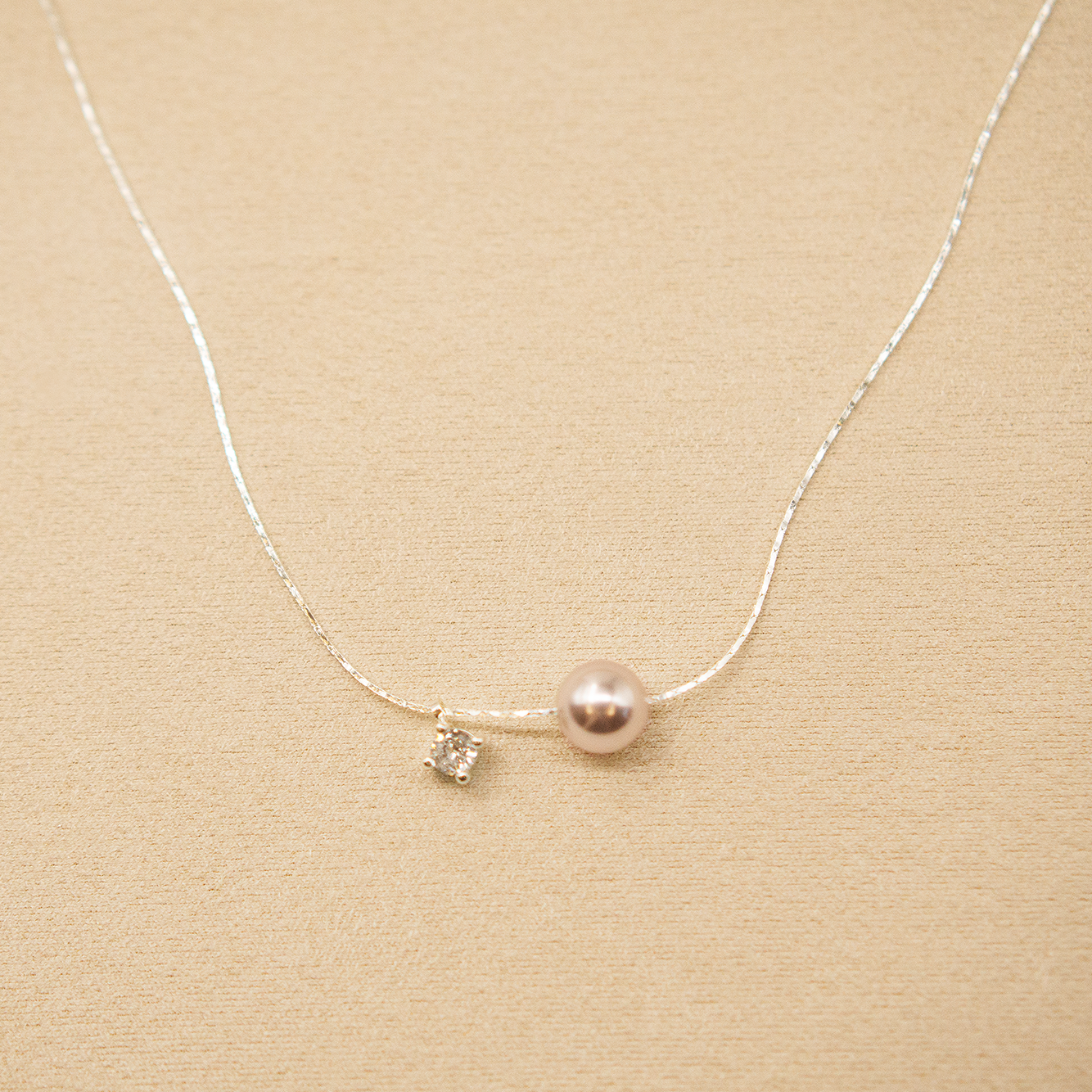 Rosy Echo Necklace