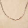 Rosy Pearl Necklace