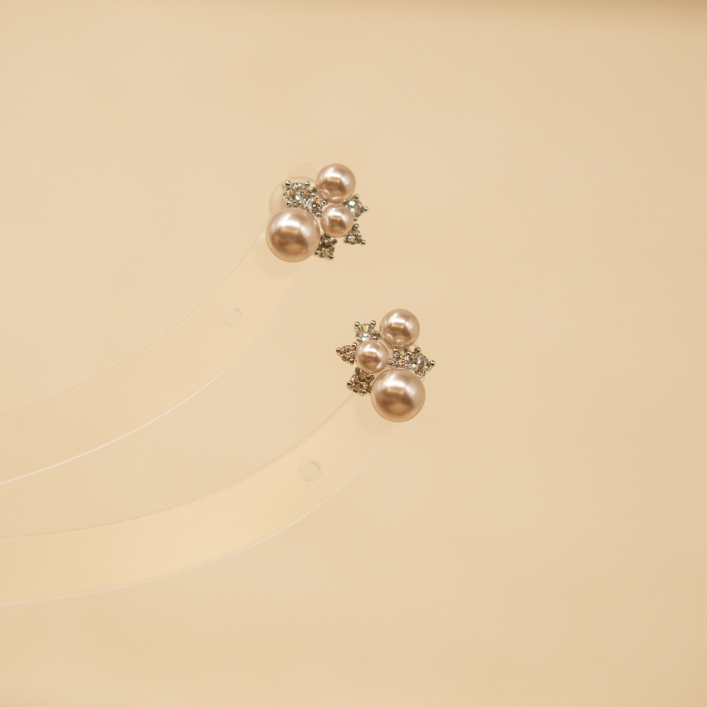 Rosy Spark Earrings