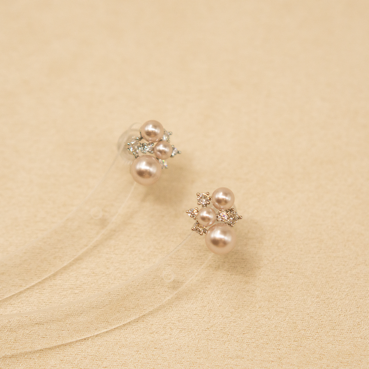 Rosy Spark Earrings