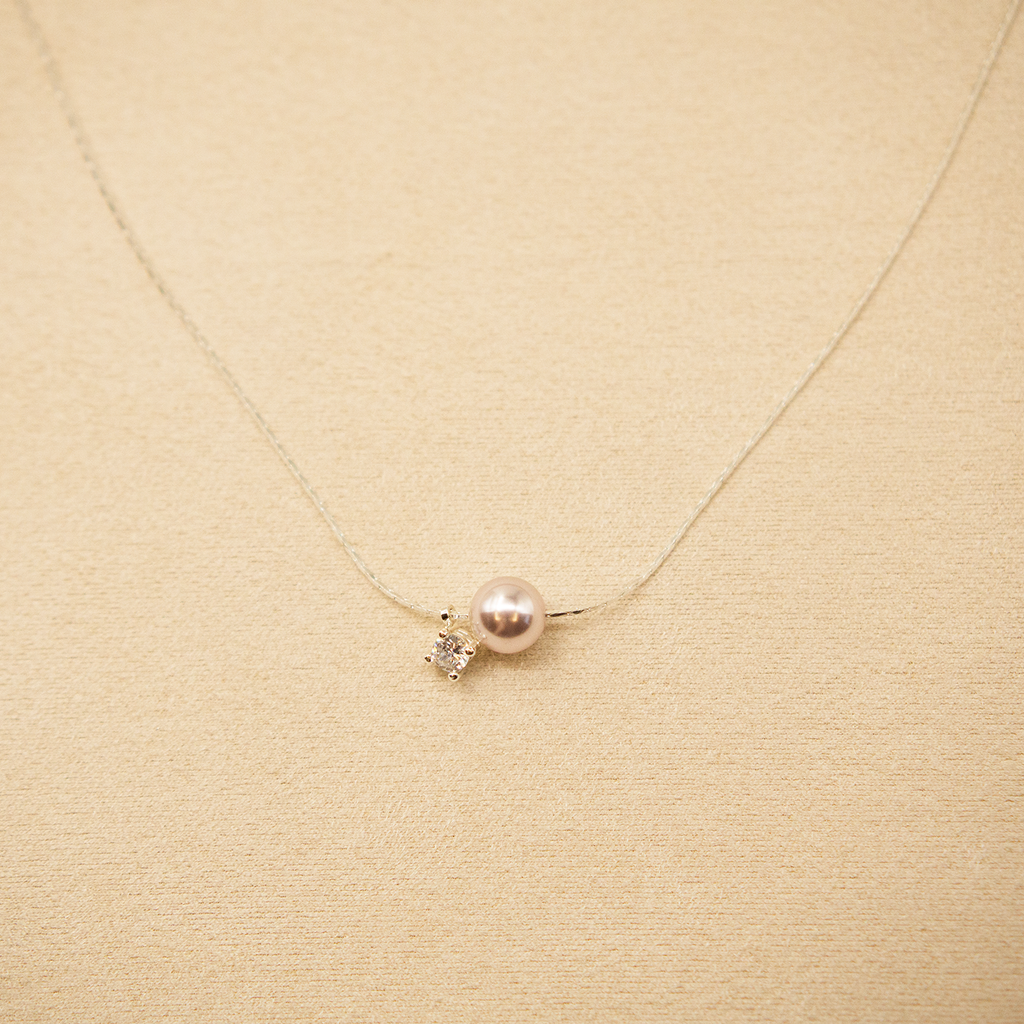 Rosy Echo Necklace