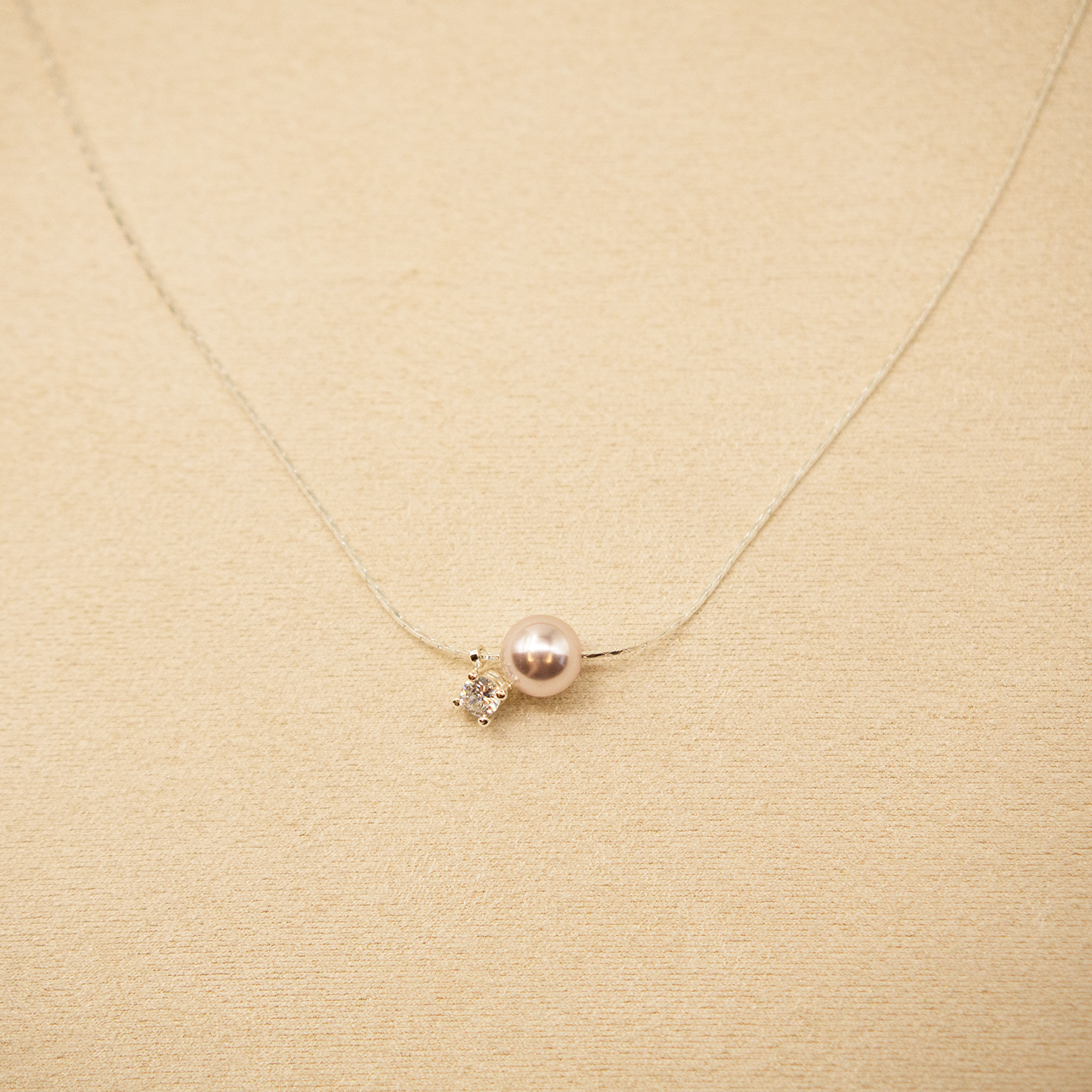 Rosy Echo Necklace