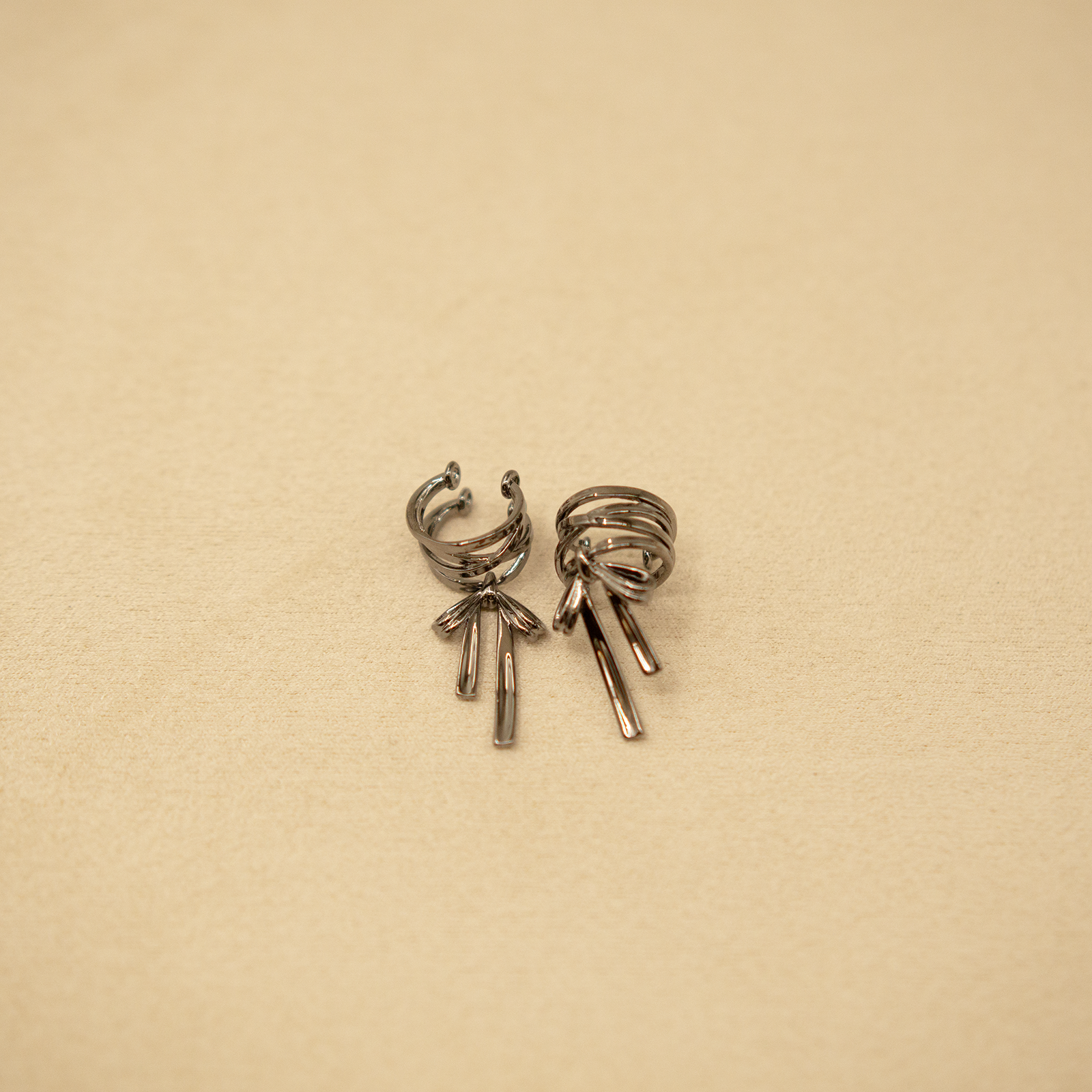 Satin Ribbon Ear Cuff