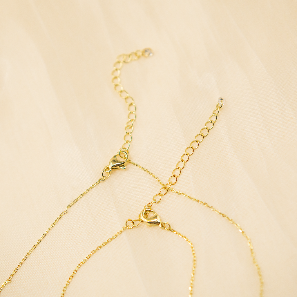 Sunlit Bloom Layered Necklace