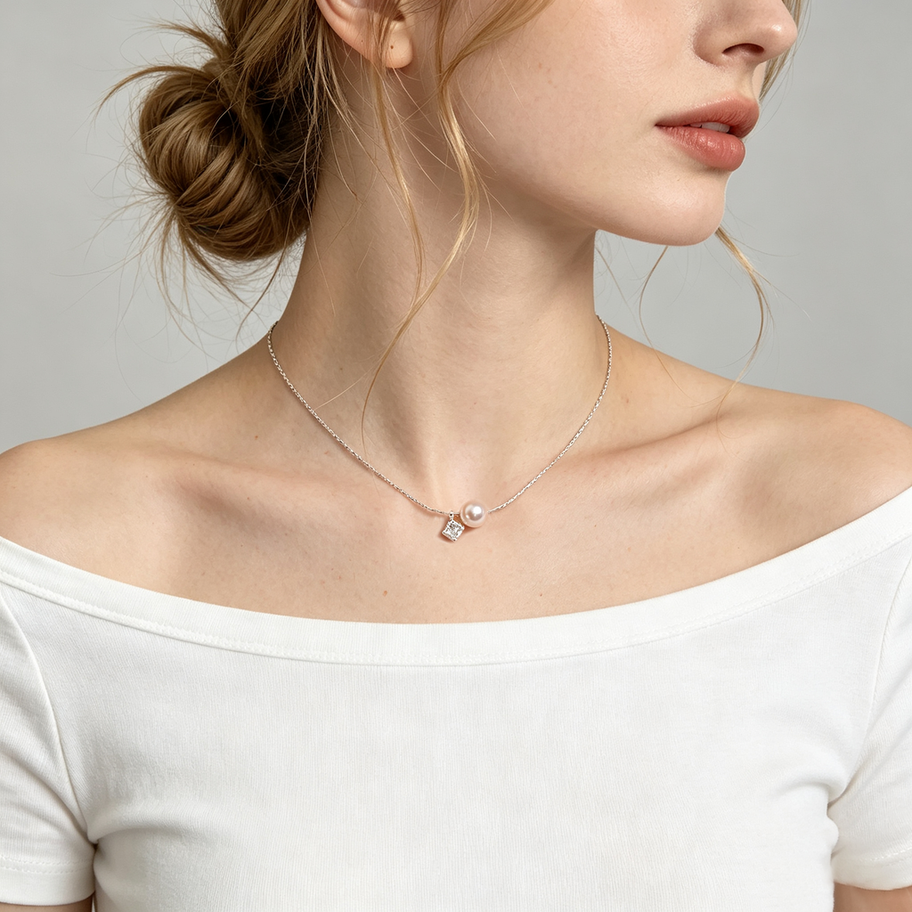 Rosy Echo Necklace