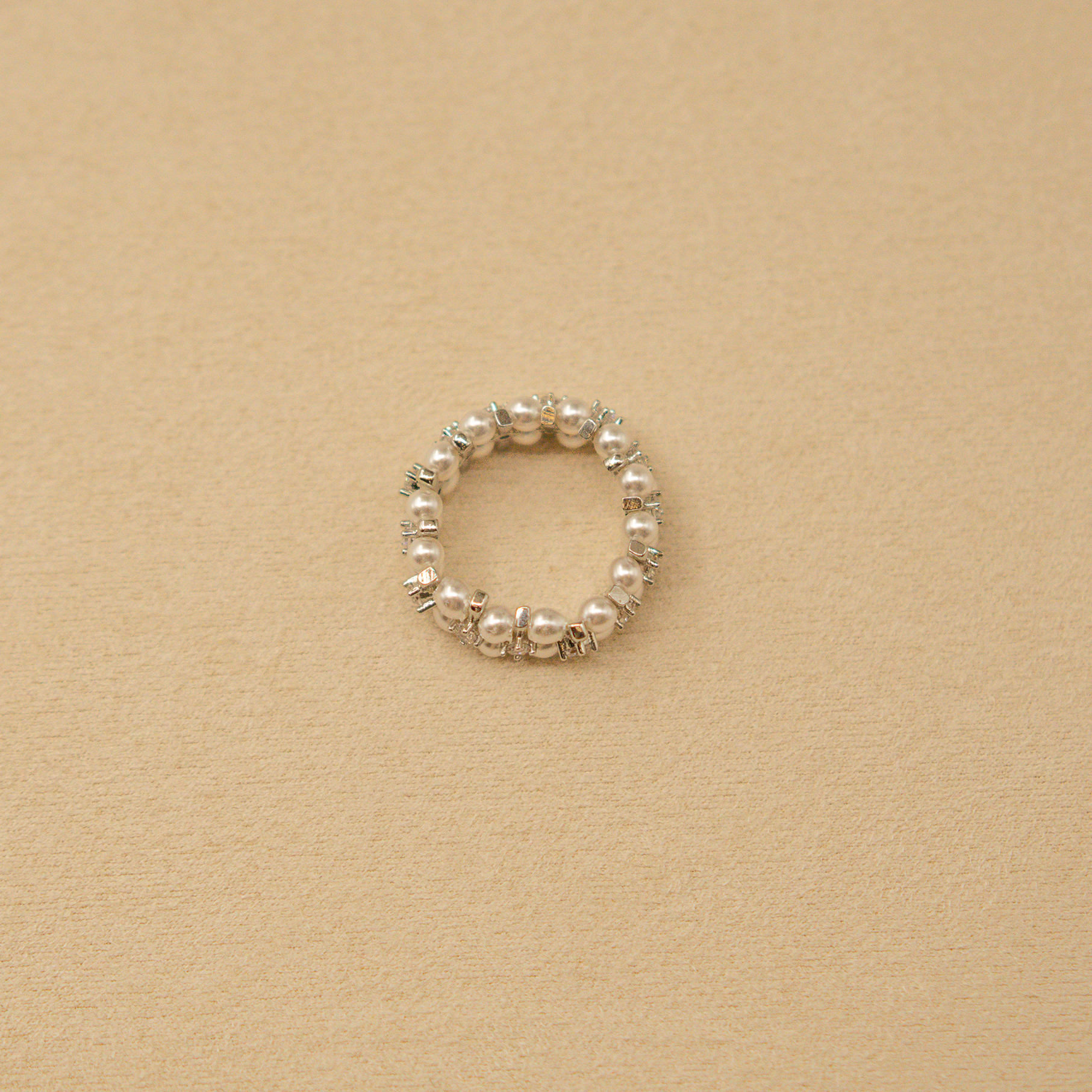 Pearl Duet Ring