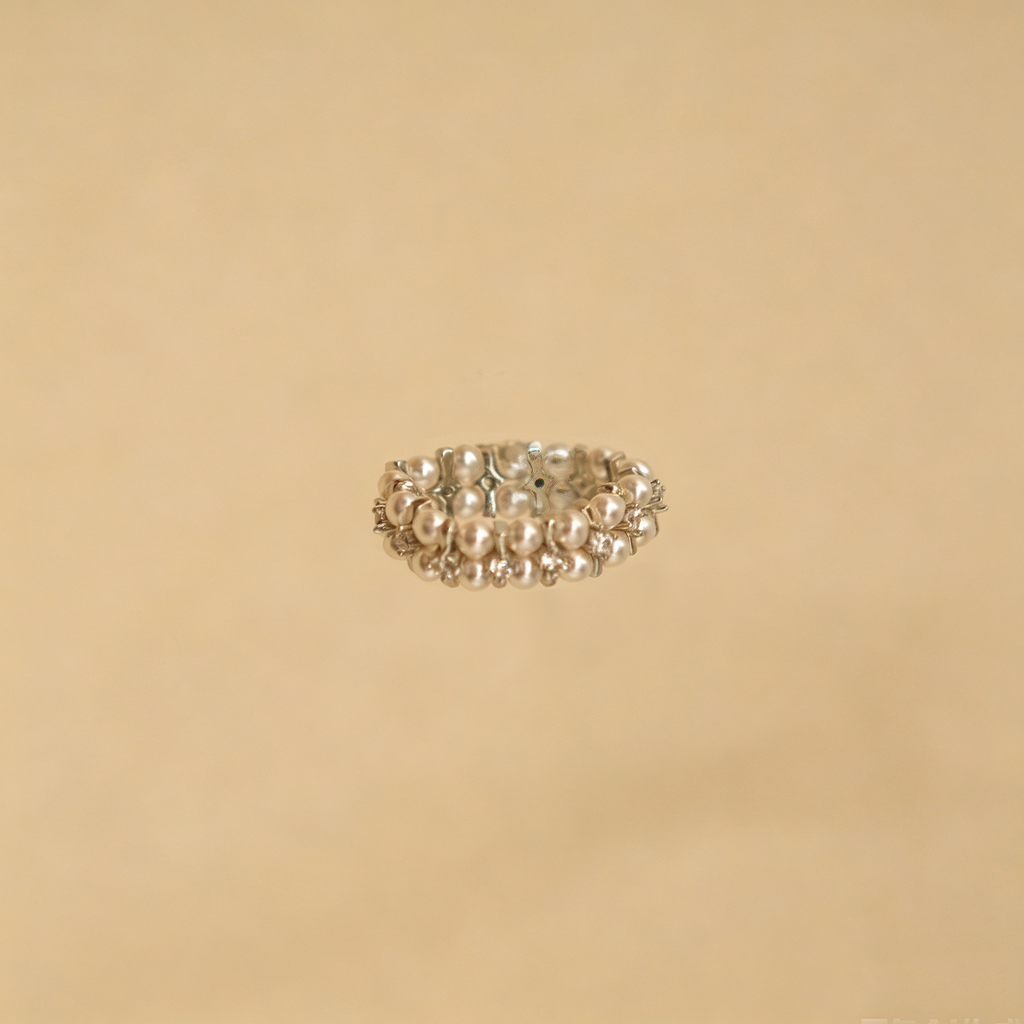 Pearl Duet Ring