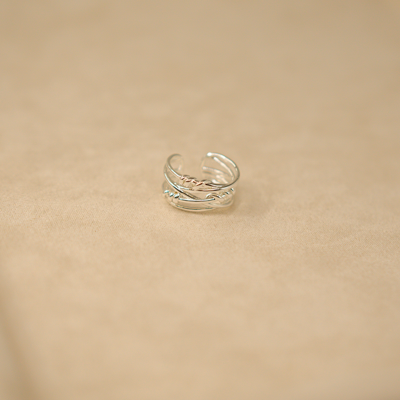 Wrapped Flow Ring