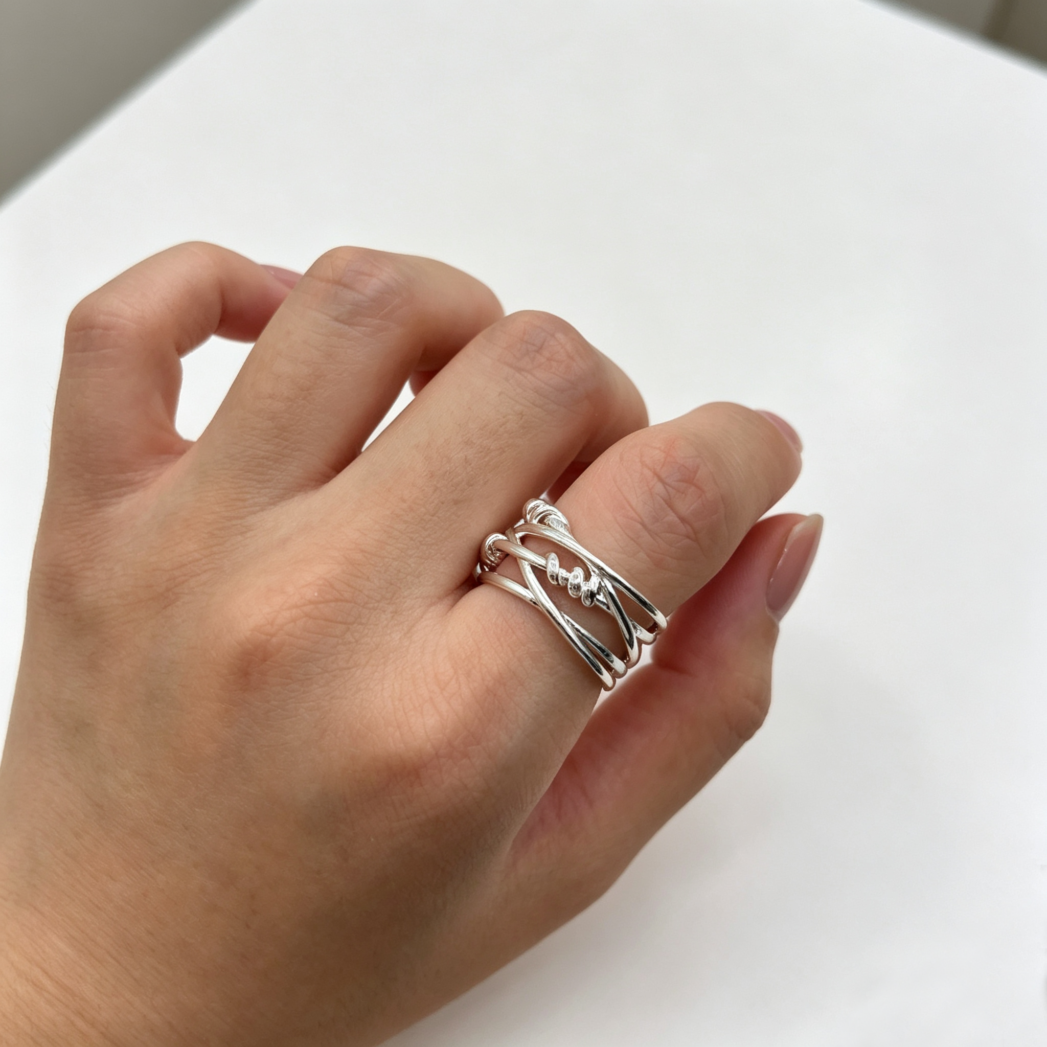 Wrapped Flow Ring