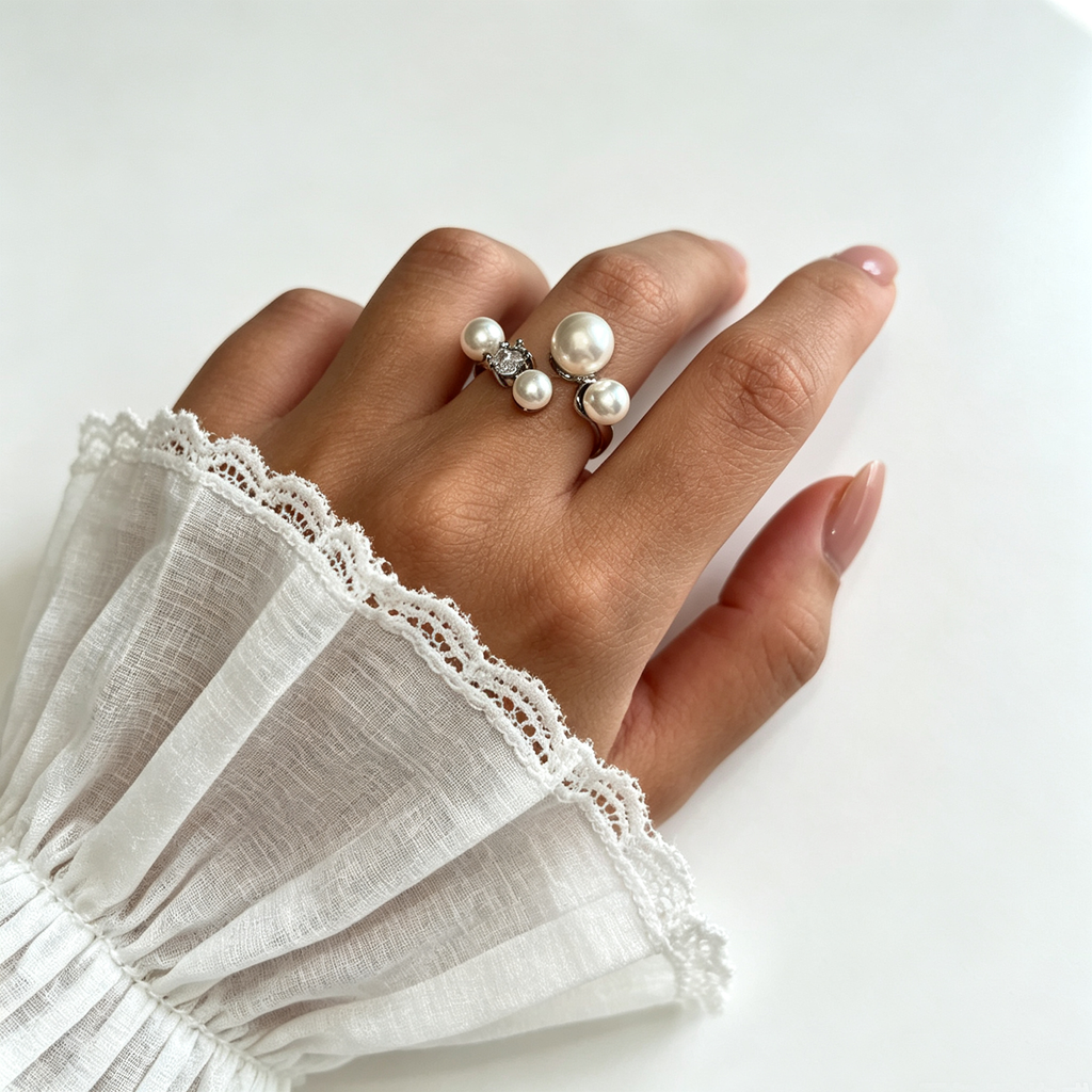 Pearl Bouquet Ring