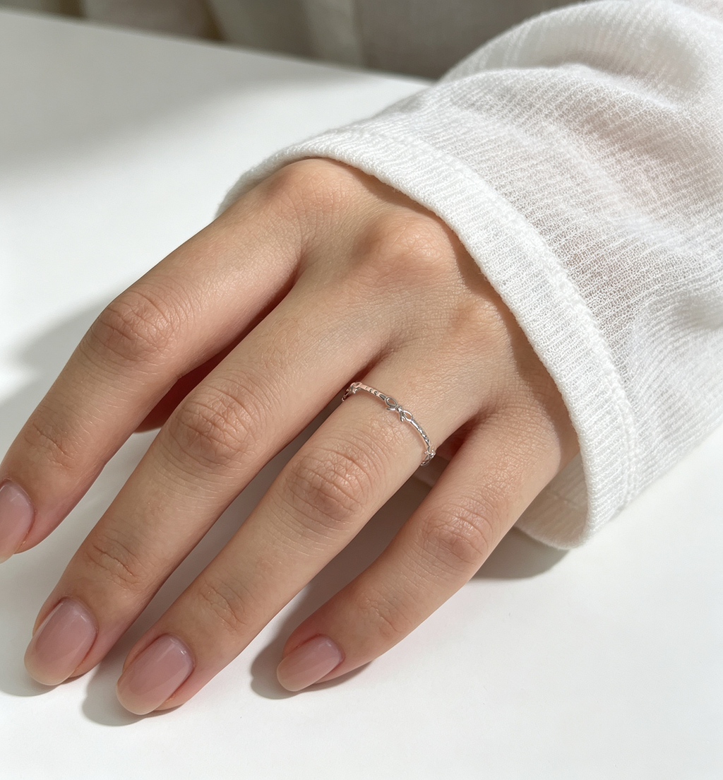 Ribbon Knot Ring