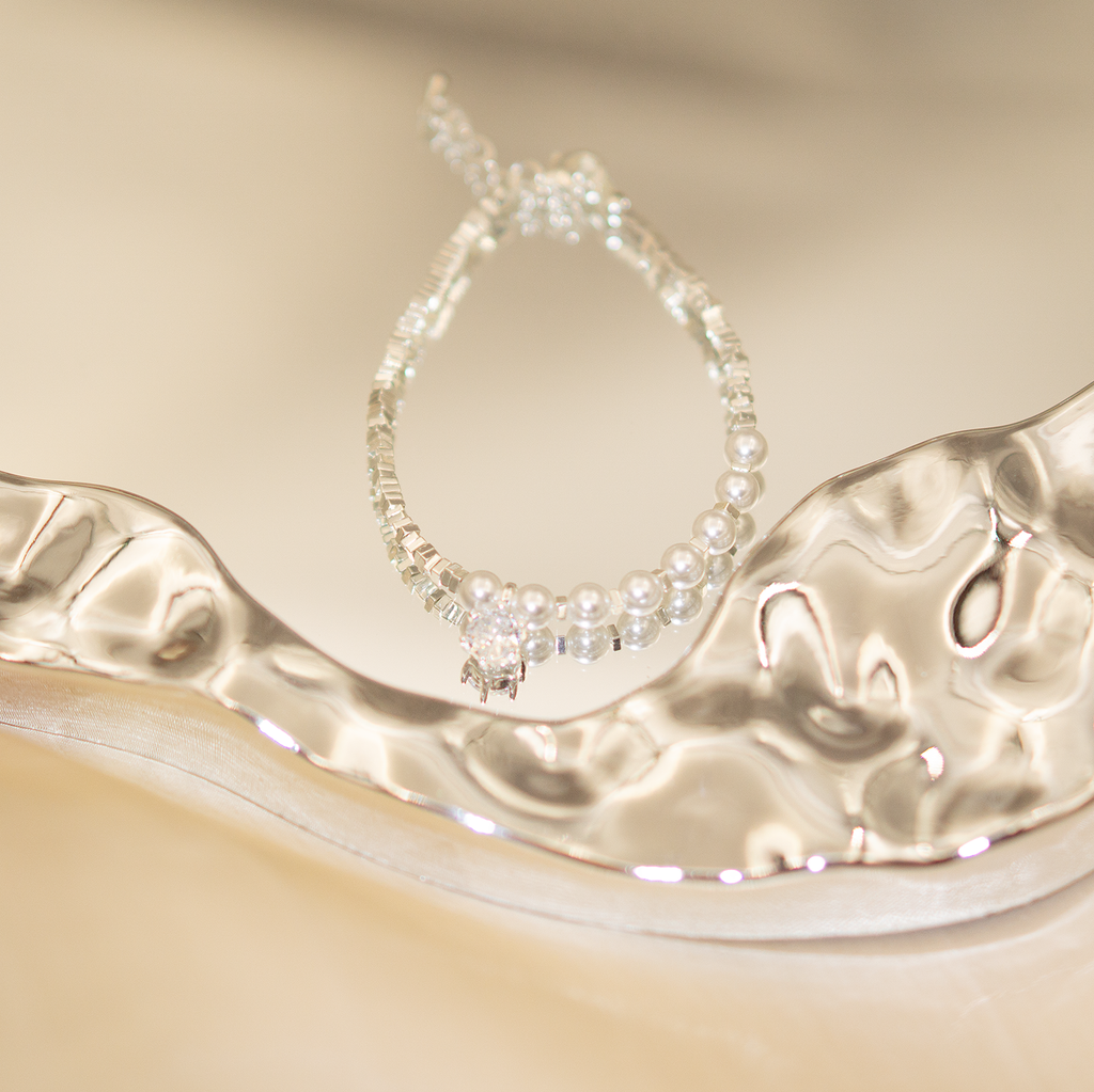 Glimmer Dew Crystal Bracelet
