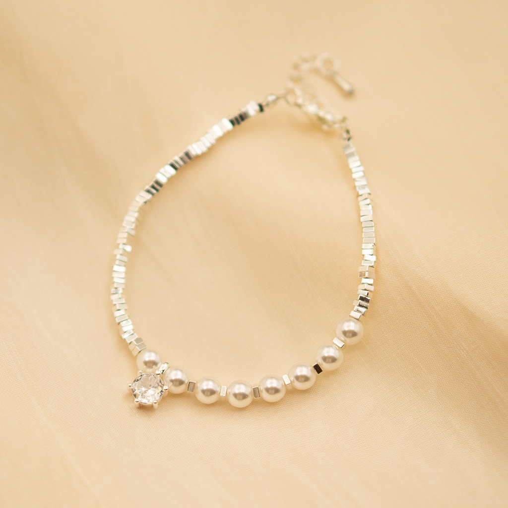 Glimmer Dew Crystal Bracelet