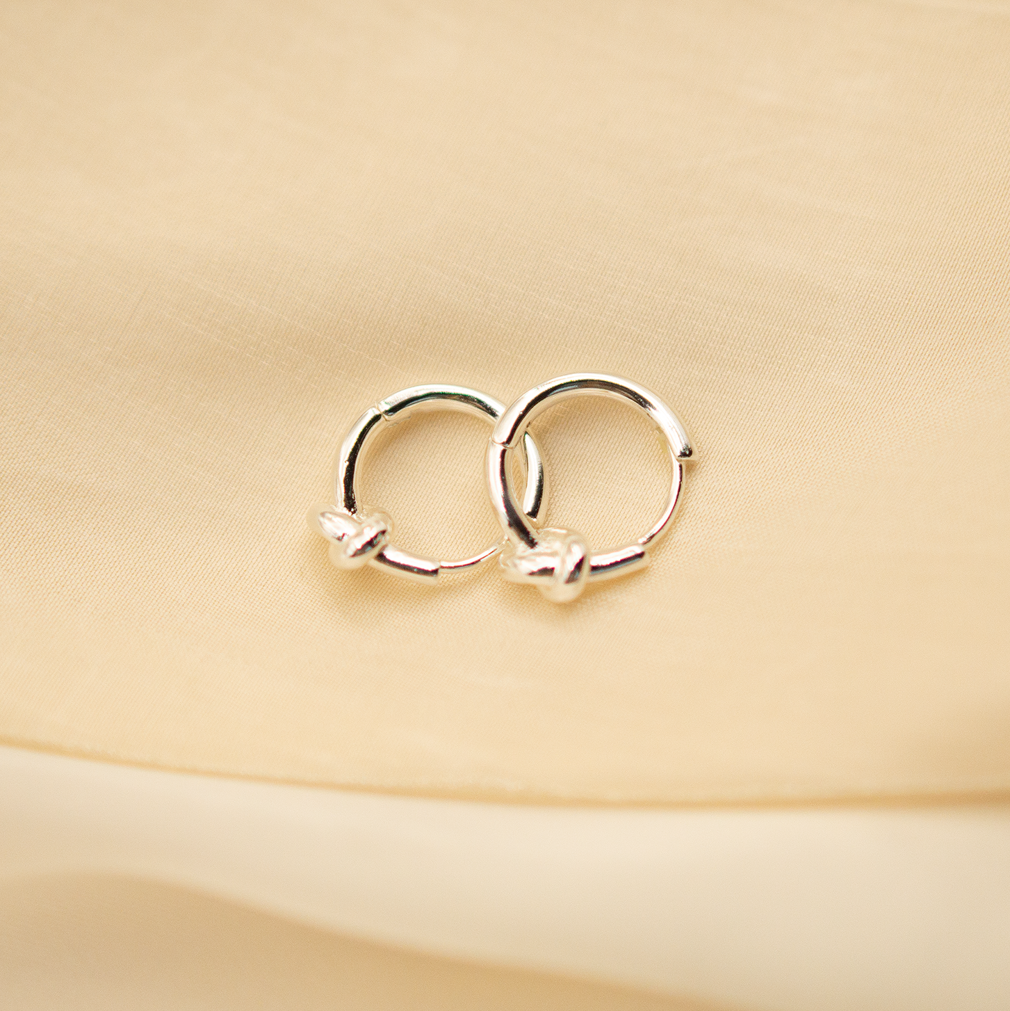 Pulse Twist Knot Earrings