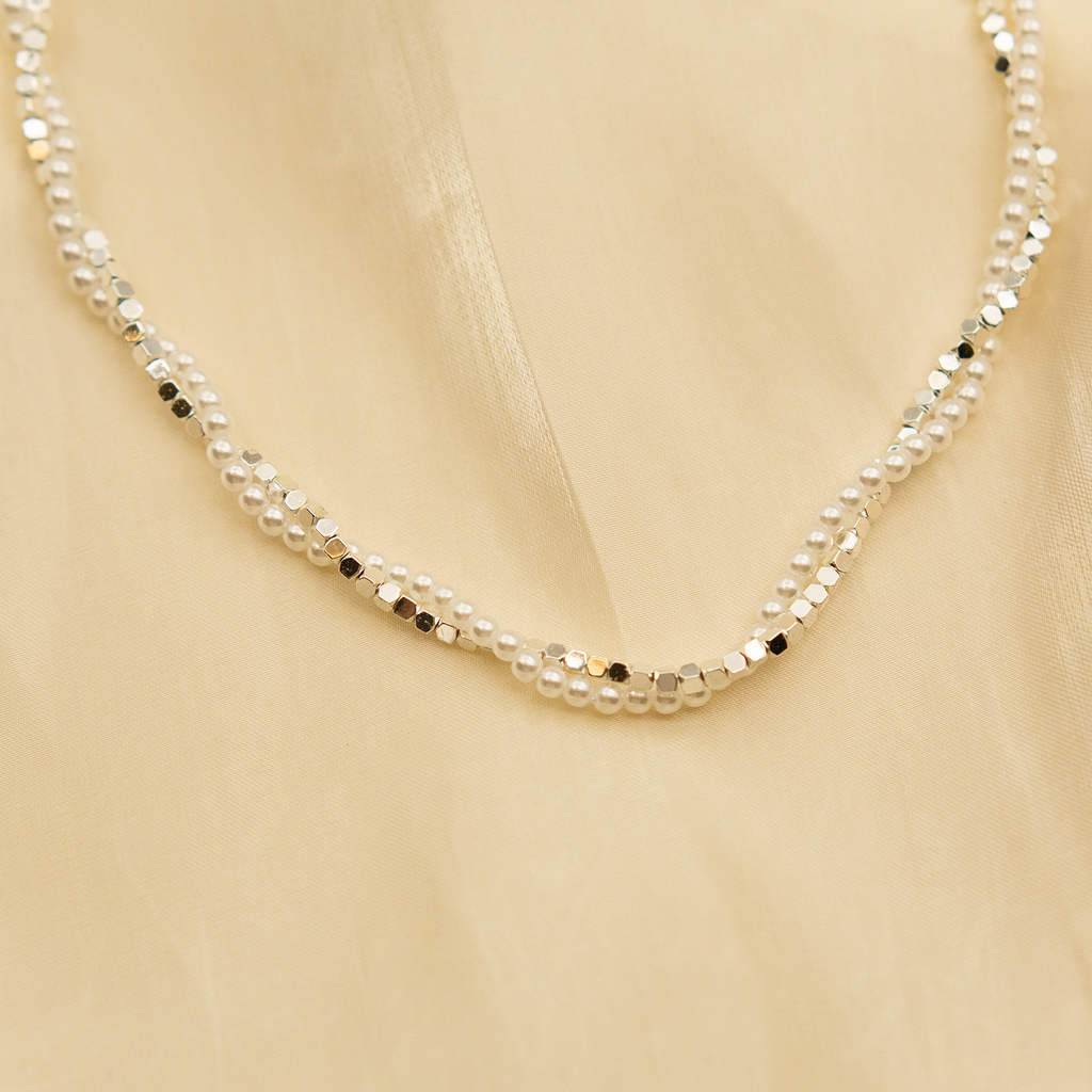 Pearl Wave Necklace
