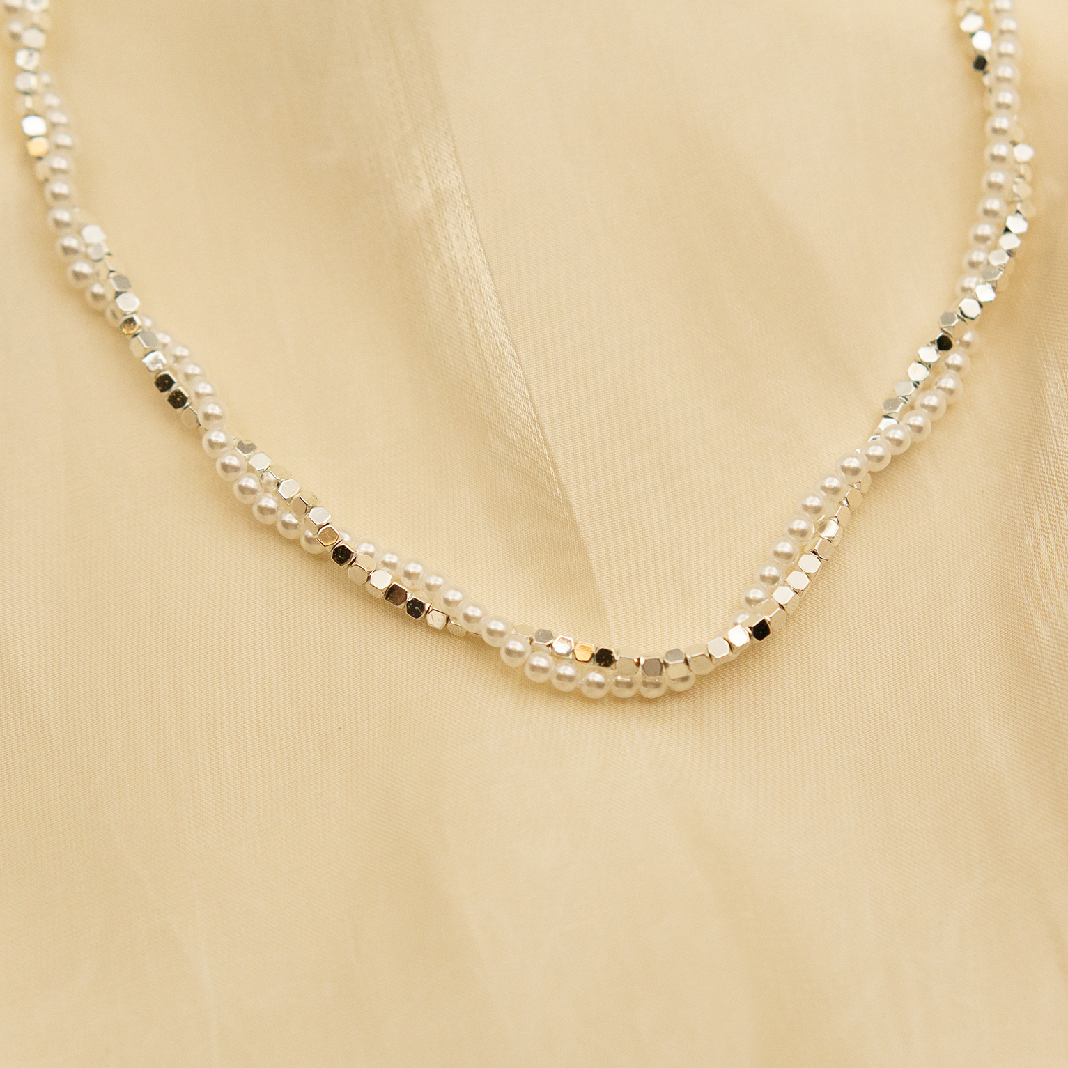 Pearl Wave Necklace
