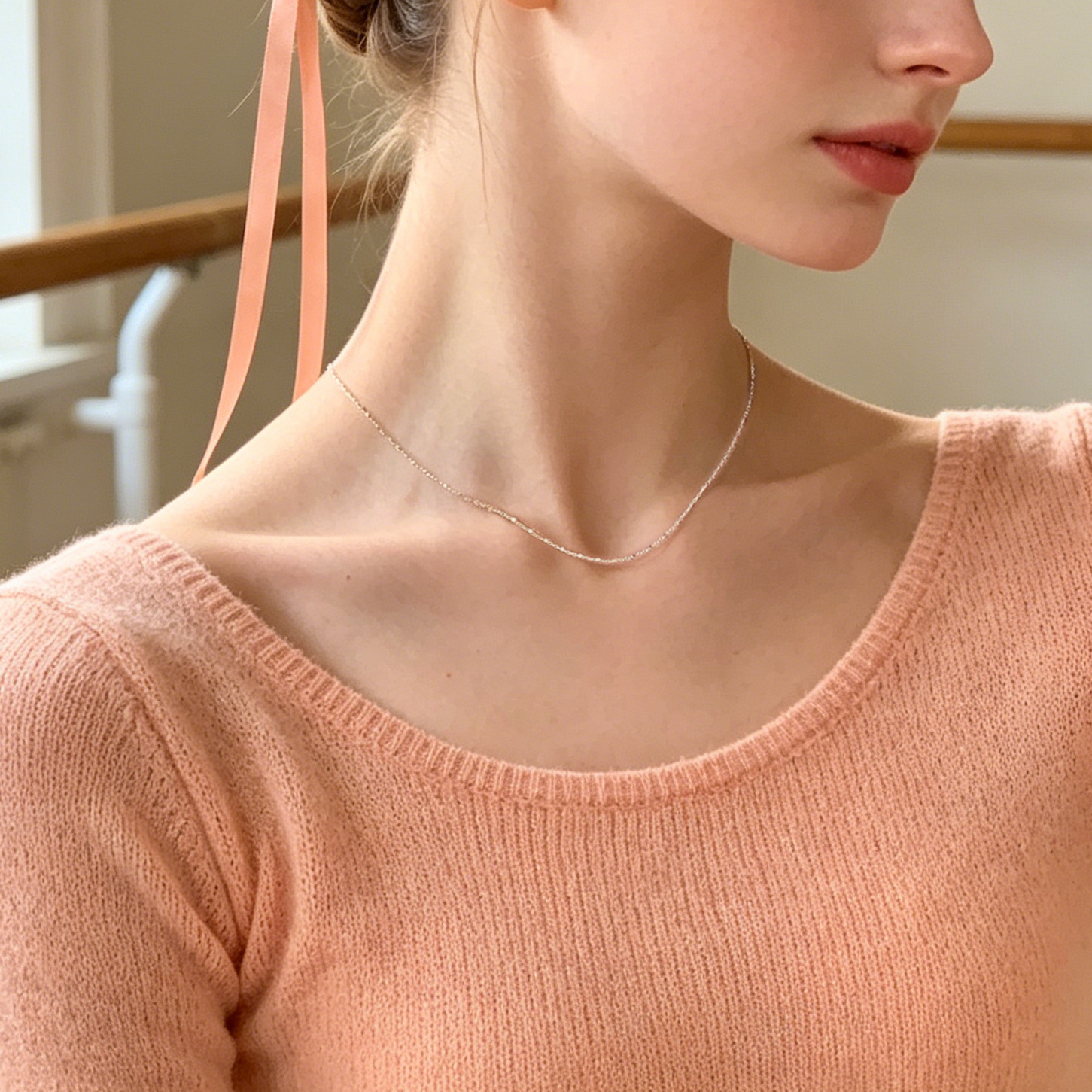 Float Cube Necklace