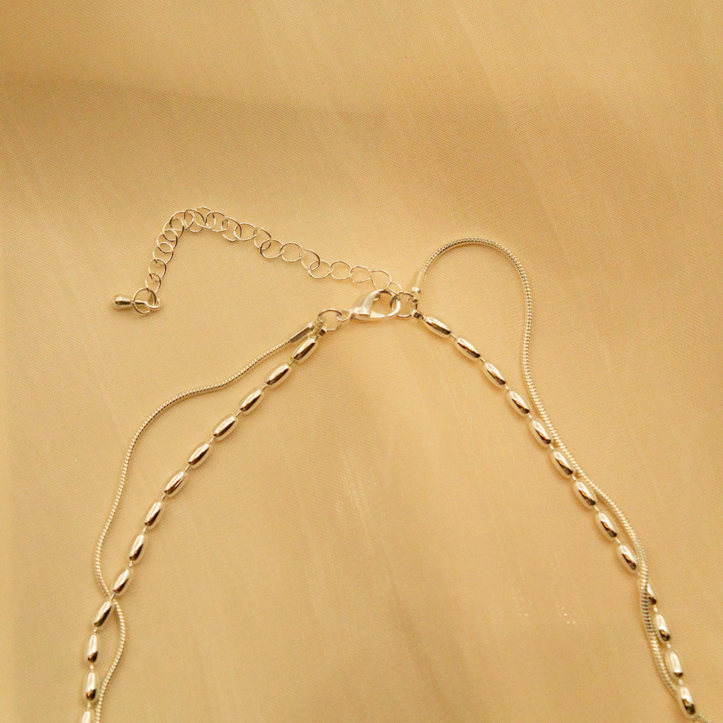 Frosty Droplet Necklace