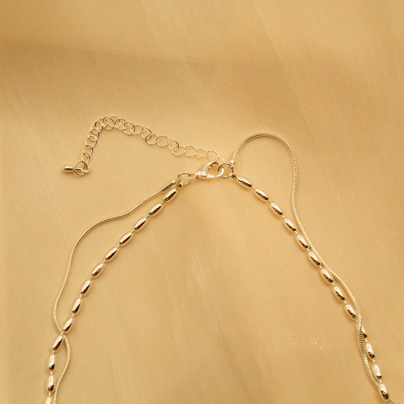 Frosty Droplet Necklace