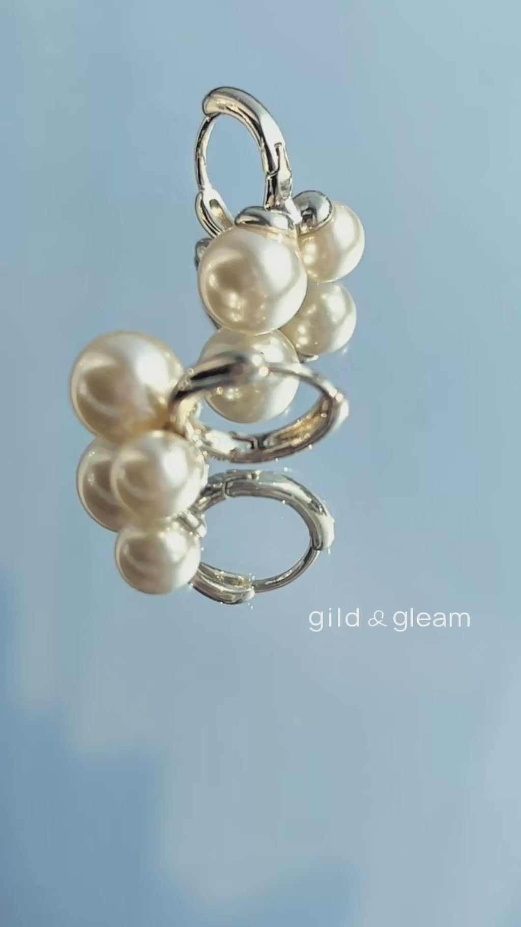 Echo Beat Pearl Earring