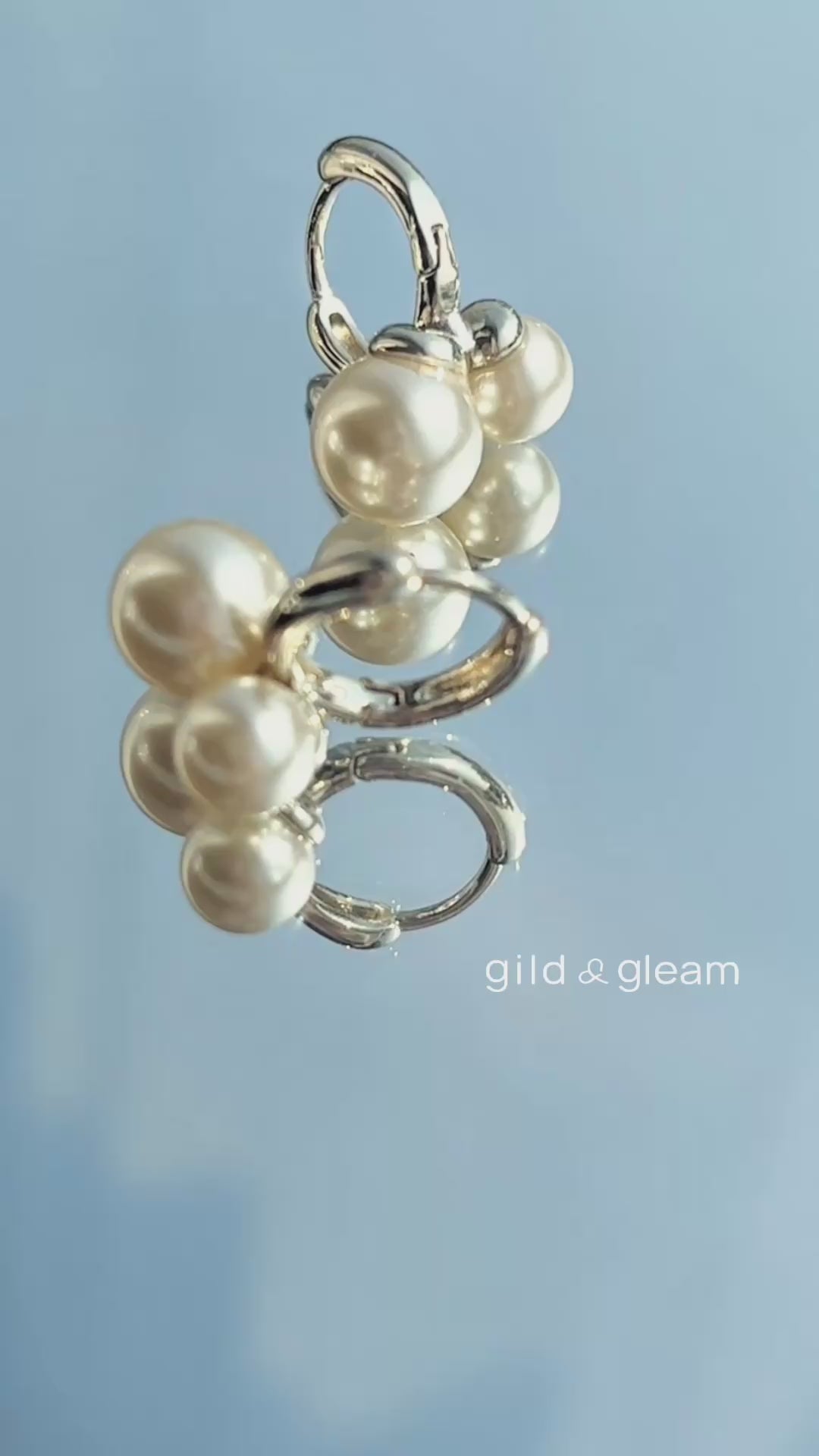 Echo Beat Pearl Earring