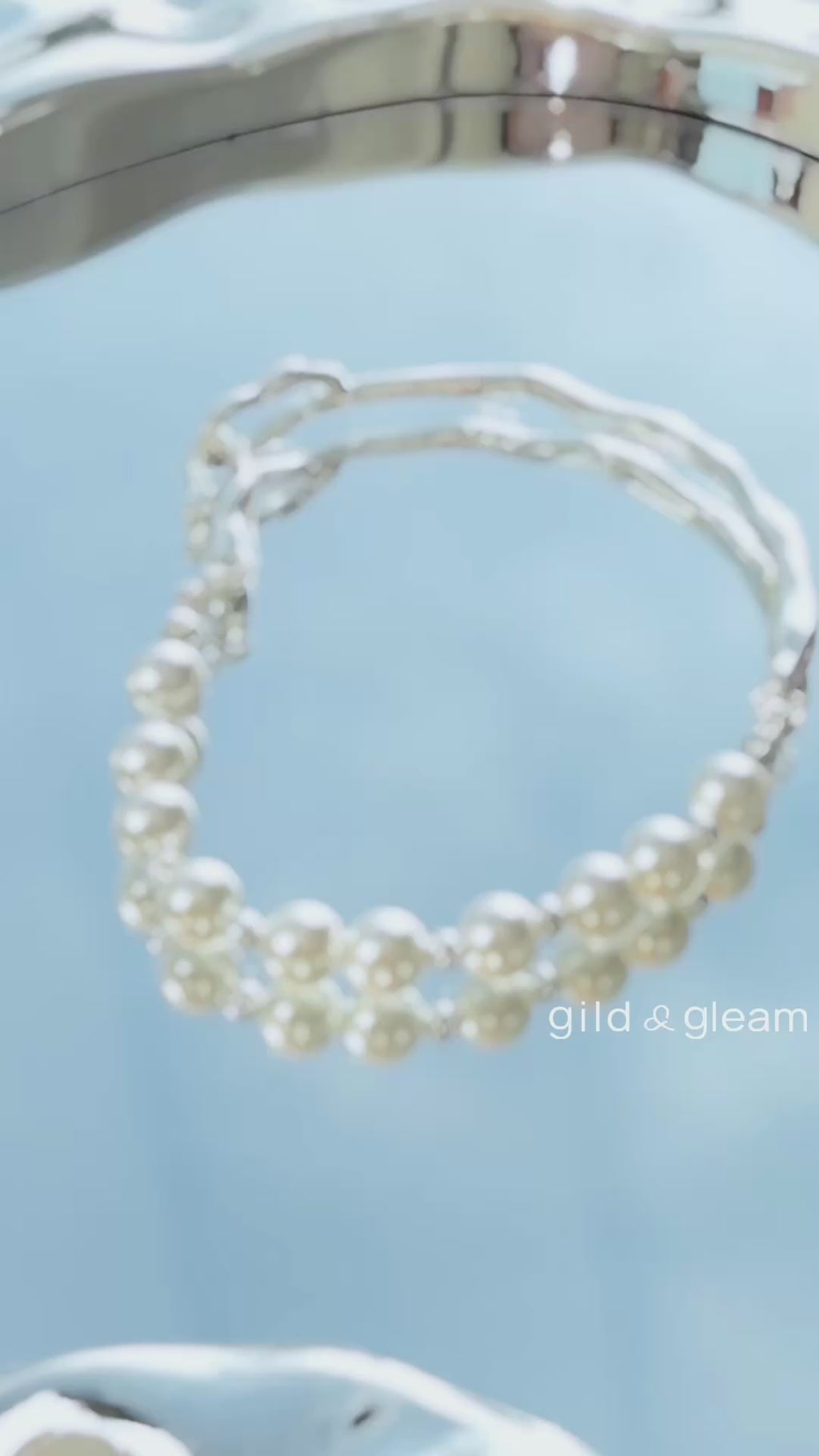 Frosty Pearl Bracelet