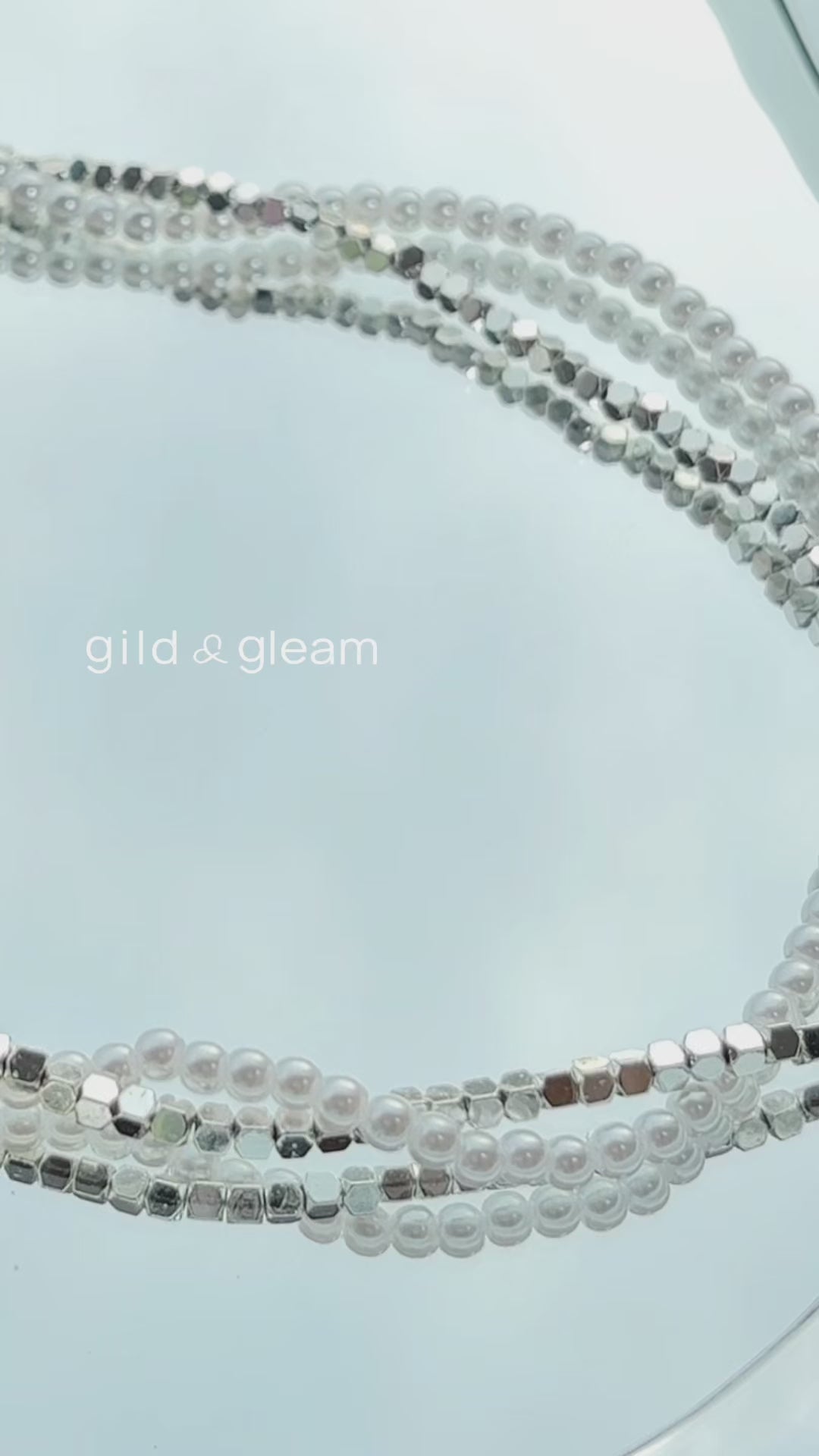 Pearl Wave Necklace